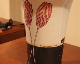 Fabienne Jouvin floral & butterfly vase