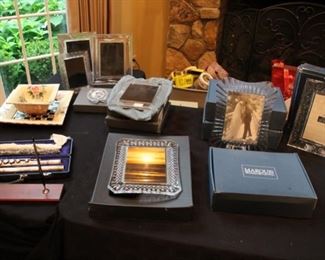 Lot of Waterford frames, many with boxes