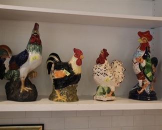 More roosters