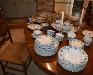 Blue Floral China