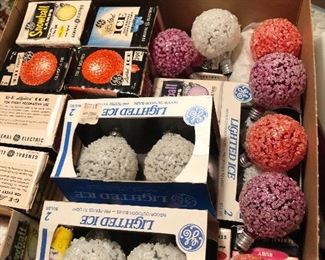 Vintage snowball bulbs