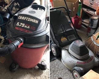 Craftsman Shopvac, vacuum