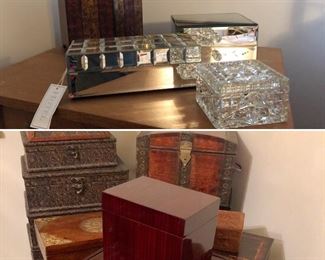 Newer jewelry boxes, excellent condition