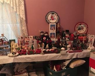 Santa's Grotto! An endless array of holiday fun...from Christmas trees to all of the trimmings for the tree. Many craft supplies to keep you busy for the holidays.