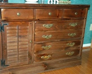 3 drawer chest cabinet - Ethan Allen, 40" W x 19" D x 30" H
