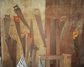 wall of saws
