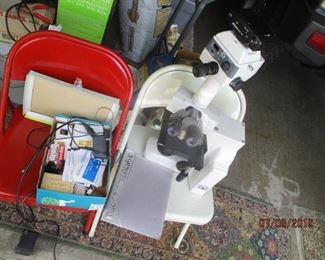High end Nikon Eclipse E400 microscope with Nikon camera
