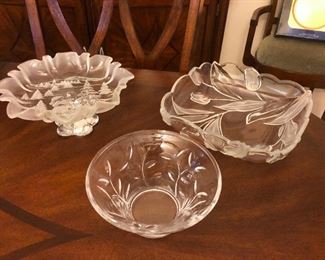 crystal candy dishes 