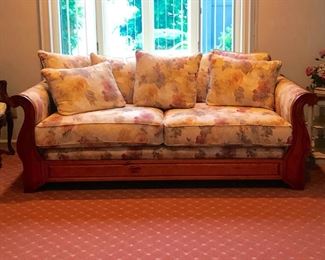 Antique Sleigh Sofa