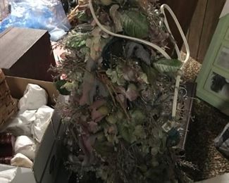 Silk Christmas decor