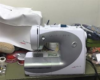 Bernette Sewing Machine/sewing supplies