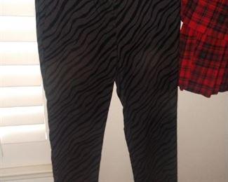 Several nice men, woman's, & girls pants.