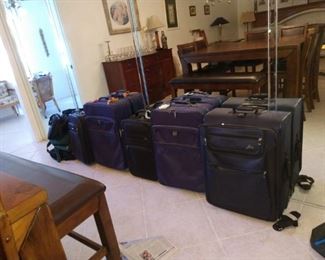 Lots of luggage