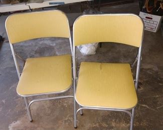 Folding chairs