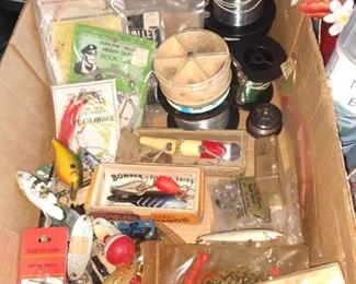 A lot of fishing items!