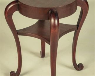 Circular Two Tier Table