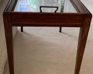 antique end table