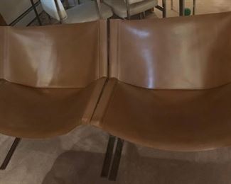 custom leather seating for 2