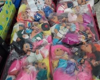 Lots Of  Retro Troll Dolls. 