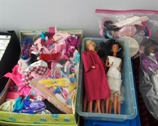 Barbie Clothes, Barbies. Mid 60's.