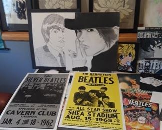 Beatles Concert Posters. 