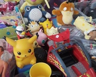 Pokemon collectibles. 