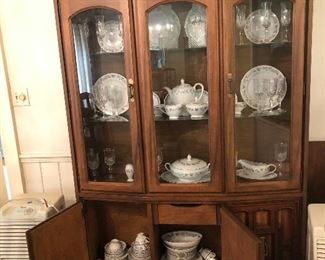 Dining china hutch
