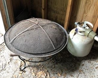 Small fire pit
