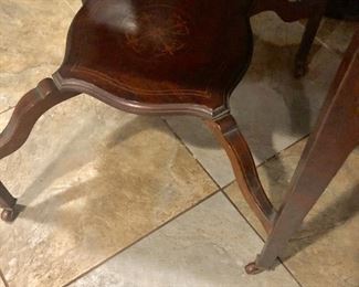 Victorian Card table detail
