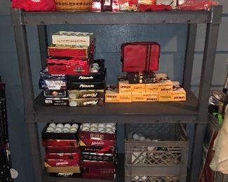 New and used golf balls