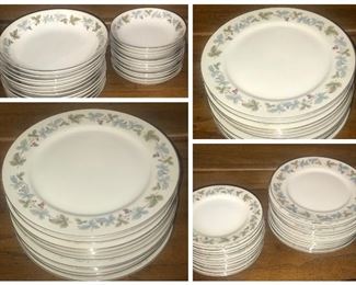 Vintage, Fine China of Japan pattern#6701 circa1967 12dinner, 12salad/dessert, 12bread, 12soup/cereal bowls, 12berry bowls