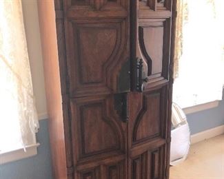 Armoire matches bedroom furniture. Stanley. One door handle is off