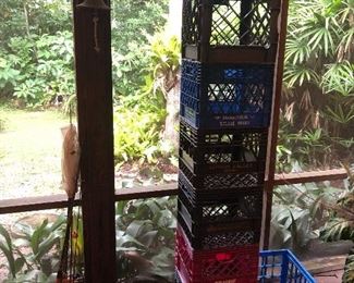 Plastic crates