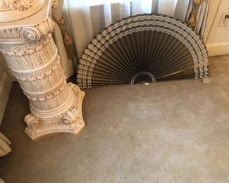 Paper fan decor