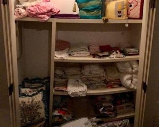 Linens and linens and linens
