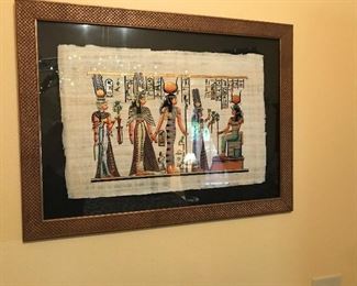 Egyptian theme decor