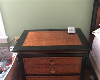 End table matches chest of drawers. Only one table available.