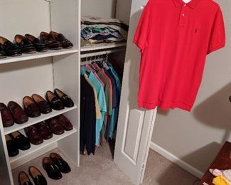 Knit Polo Shirts XL, Cole Haan Shoes 9 1/2