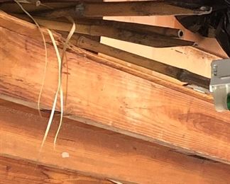 Bamboo poles