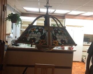 Hanging panel light