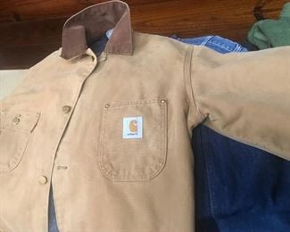 One of several Carhartt jackets