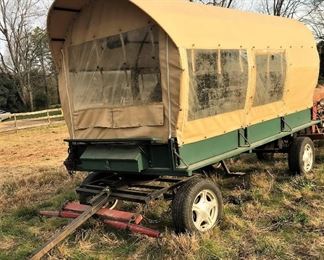Modern covered wagon
