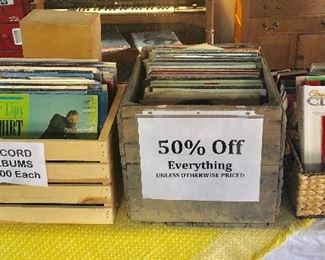 Records, CD's and Music Books 