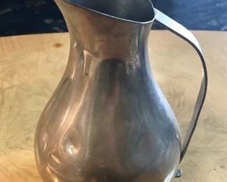Antique PEWTER (Holland) Water Pitcher 