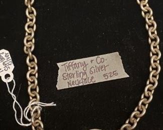 Tiffany & Co. sterling necklace