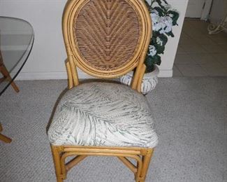 Palm fabric on seats