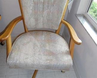 close up of chair front