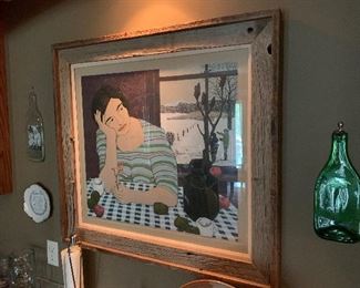 Signed Serigraph by Tom Bartek