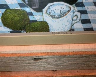 Signed Serigraph by Tom Bartek