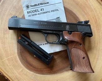 Smith and Wesson .22 Semi Automatic Model 41